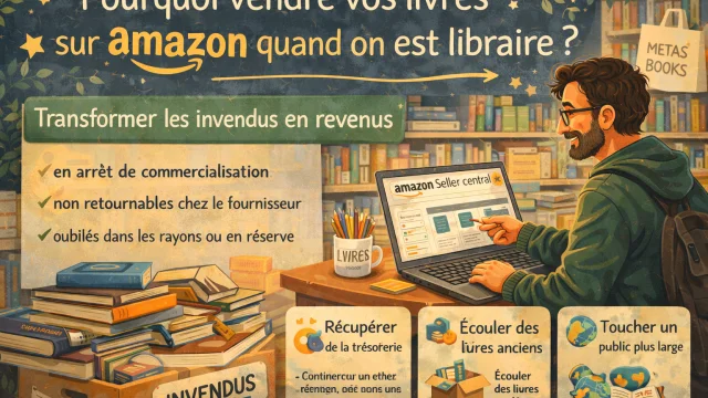 Illustration: Vendre sur Amazon en tant que libraire | MetasBooks